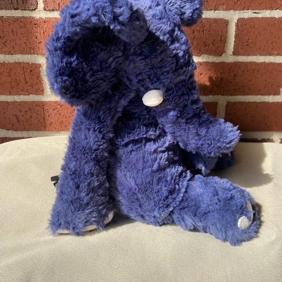 Jellycat Bashful Blue Elephant 12" Plush Stuffed Animal Elephant GUC - Picture 3 of 4